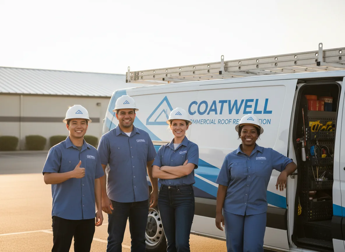 Commercial roof coating company in Ankeny, IA